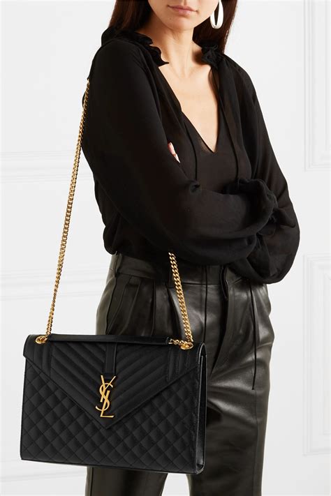 ysl big bags|YSL shoulder bag black.